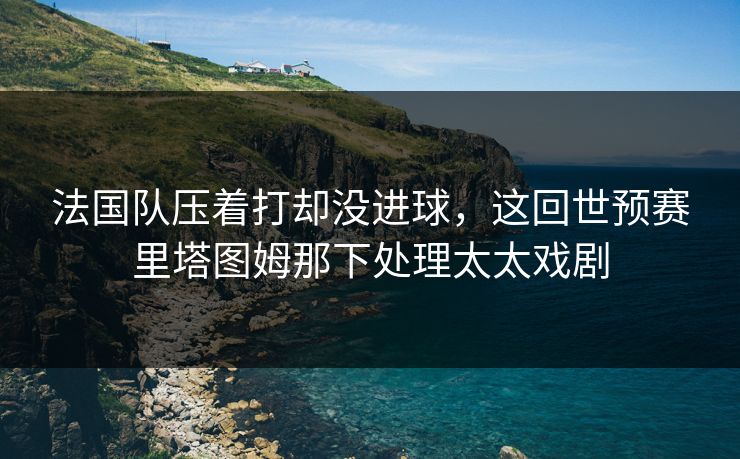 法国队压着打却没进球，这回世预赛里塔图姆那下处理太太戏剧